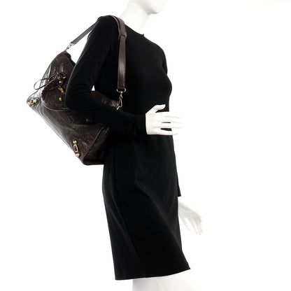 Balenciaga Agneau Giant 12 Gold Hardware City Charbon 3 of 8