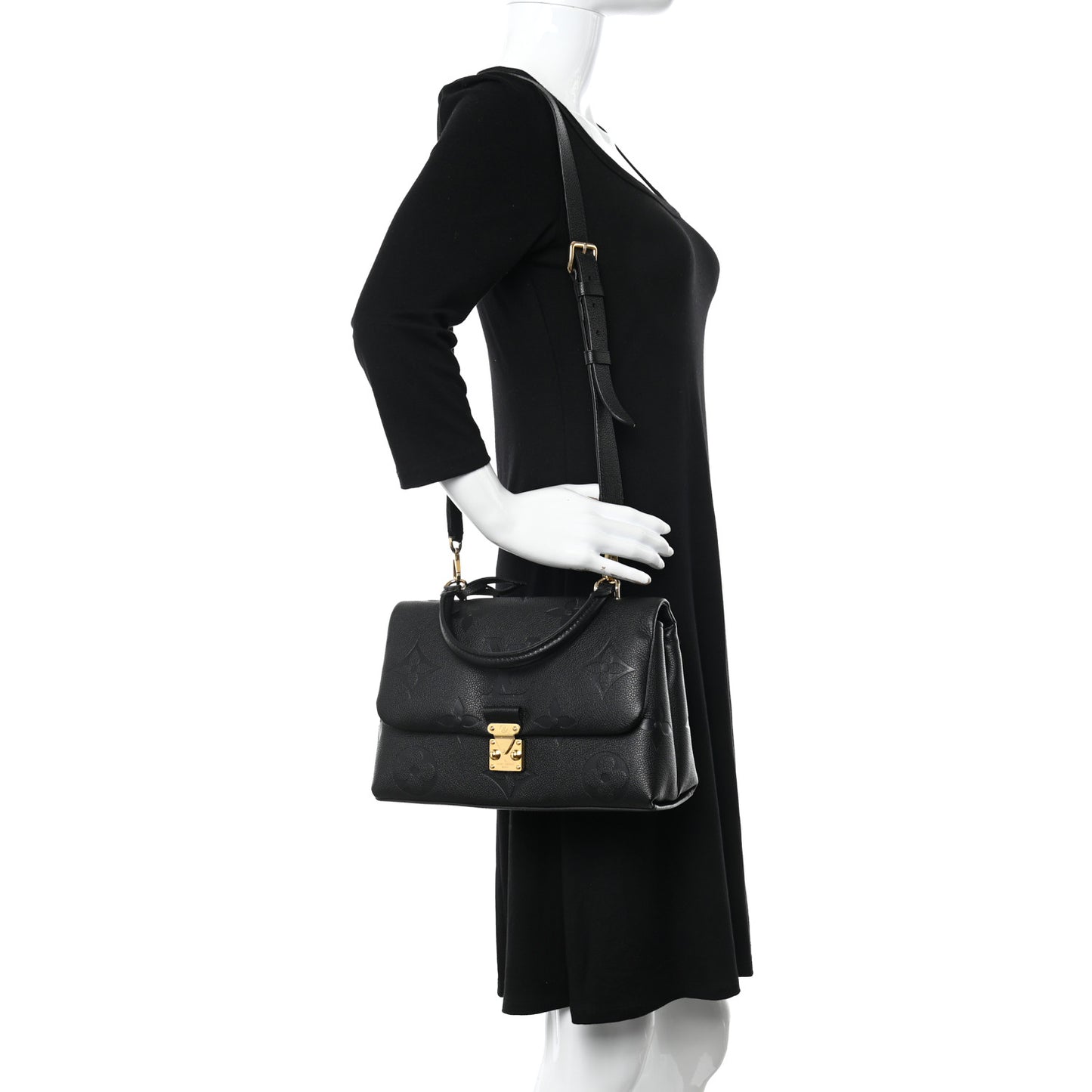 Empreinte Monogram Giant Madeleine MM Black
