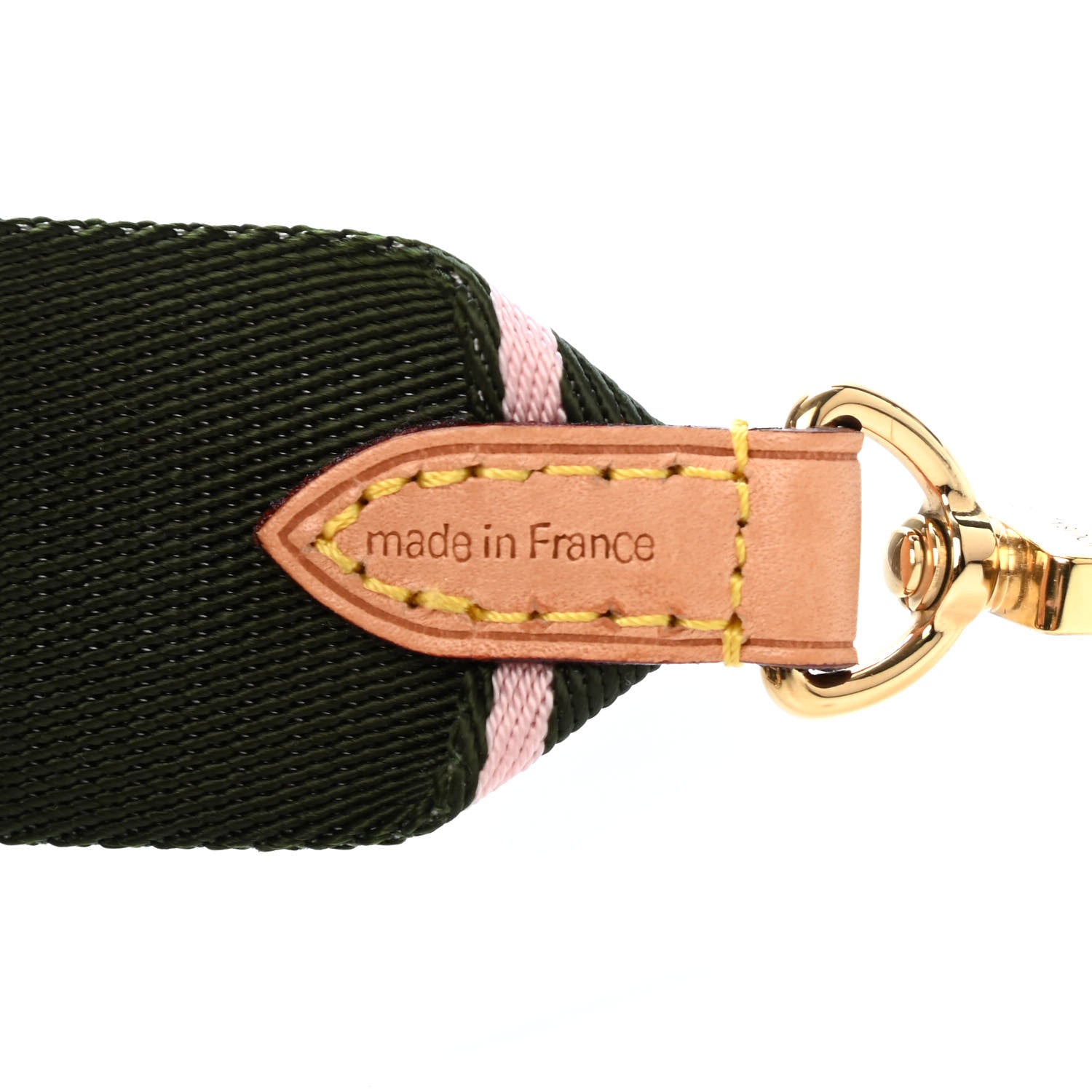 Louis Vuitton Nylon Bandouliere Shoulder Strap Kaki 3 of 3