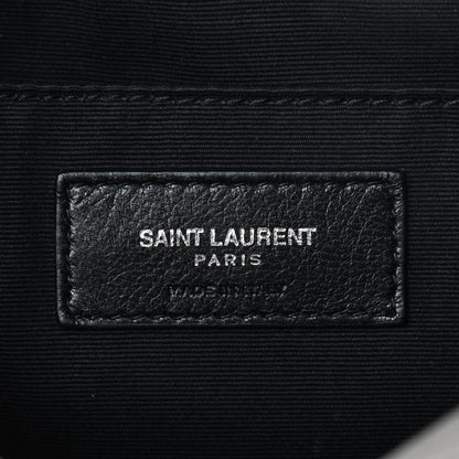 Saint Laurent Lambskin Monogram Small Lou Camera Bag Asphalt 15 of 17