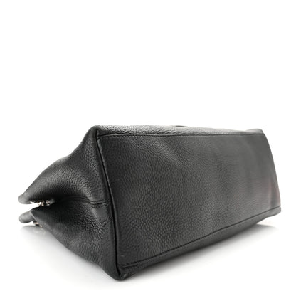 Gucci Pebbled Calfskin Studded Medium Soho Chain Shoulder Bag Black 4 of 10