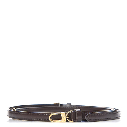 Louis Vuitton Calfskin 16mm Shoulder Strap Brown 1 of 7