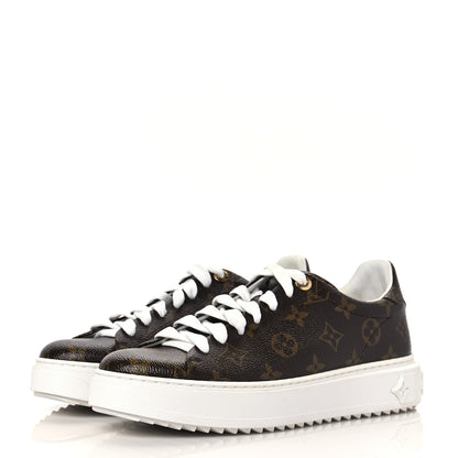 Louis Vuitton Monogram Time Out Sneakers 39 3 of 8