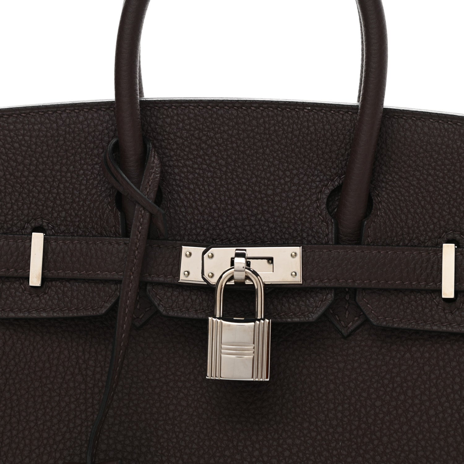Hermes Togo Birkin 25 Chocolate 10 of 11