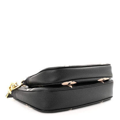 Louis Vuitton Empreinte Monogram Giant Multi Pochette Accessories Black Beige 4 of 11