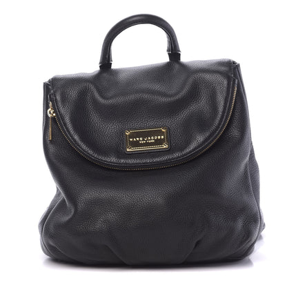 Marc Jacobs Pebbled Calfskin Backpack Black 1 of 11