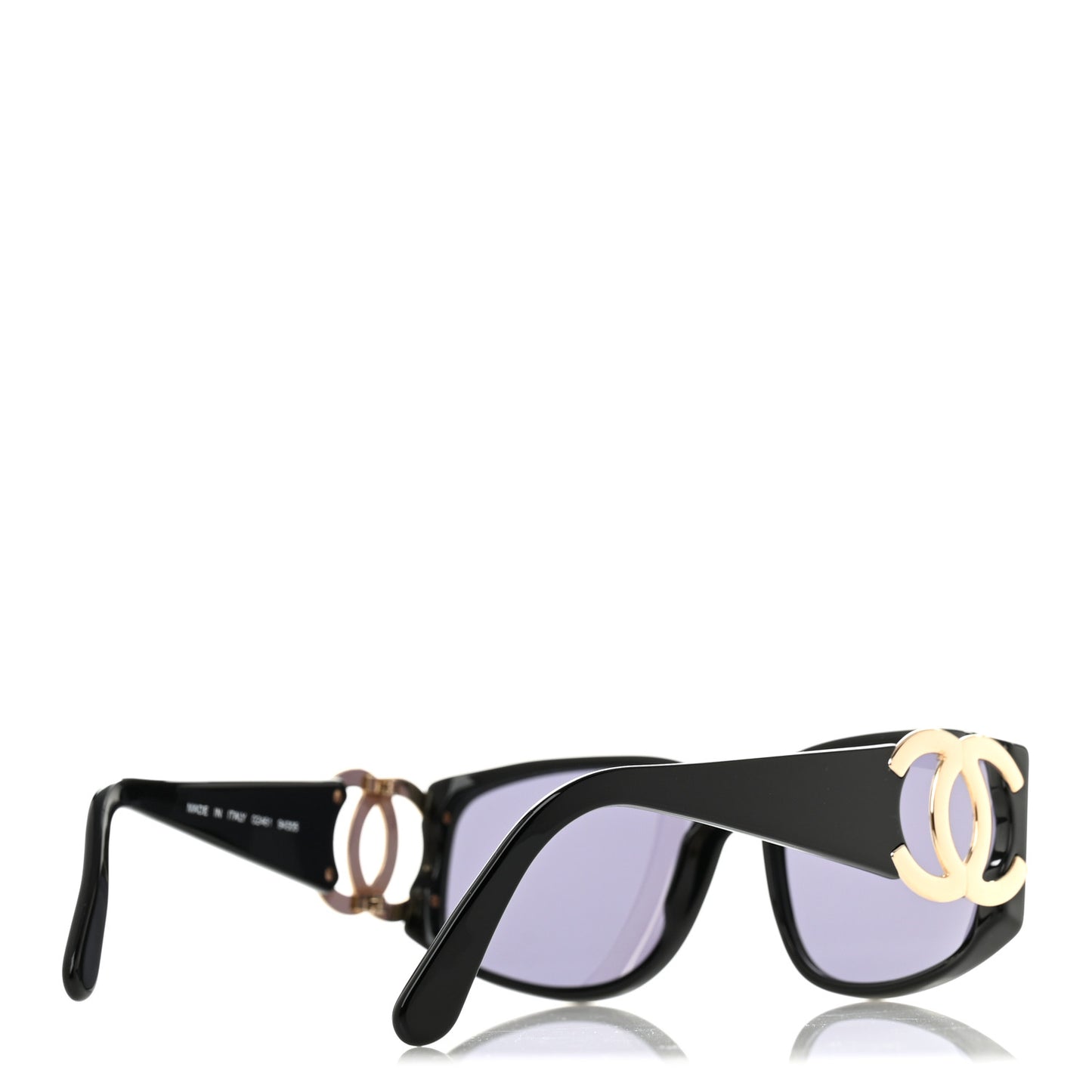 CC Logo Sunglasses 02461 Black