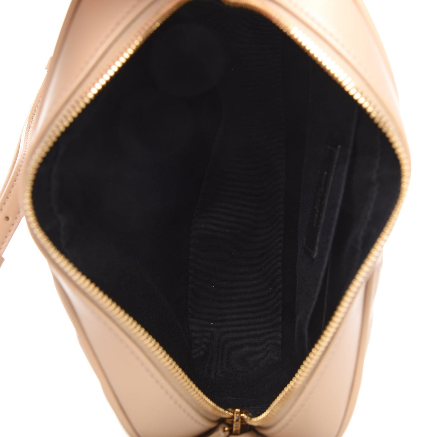 Calfskin Matelasse Monogram Lou Camera Bag Dark Latte