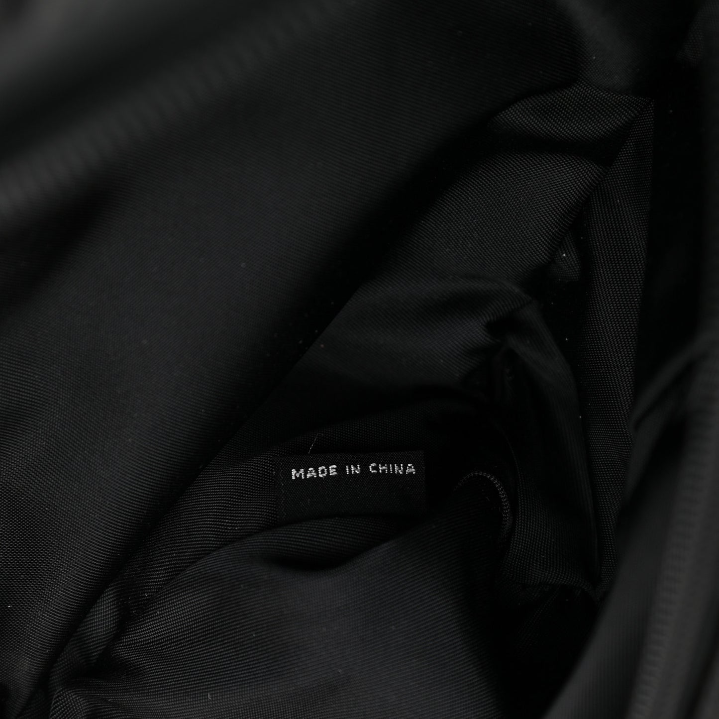 Tessuto Nylon Montagna Belt Bag Black