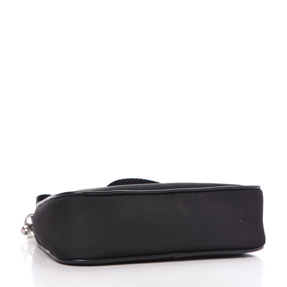 Prada Tessuto Nylon Mini Re-Edition 2000 Shoulder Bag Black 4 of 9