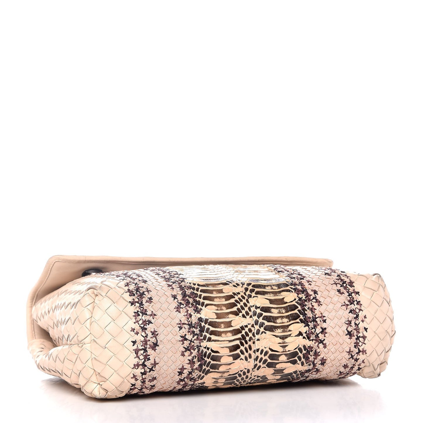 Python Nappa Intrecciato Olimpia Bag Natural