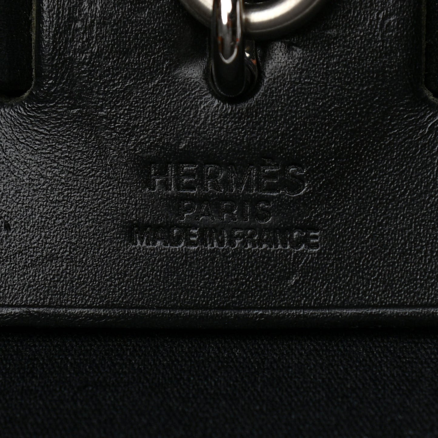Toile Vache Calfskin Herbag 39 MM Black