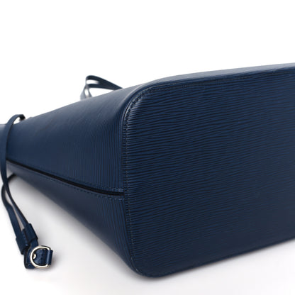 Louis Vuitton Epi Neverfull MM Indigo 8 of 10