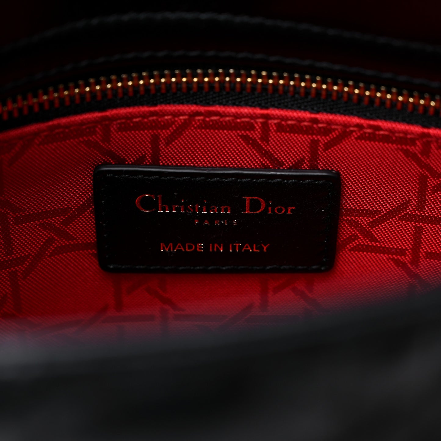Lambskin Cannage Small My ABCDior Lady Dior Black
