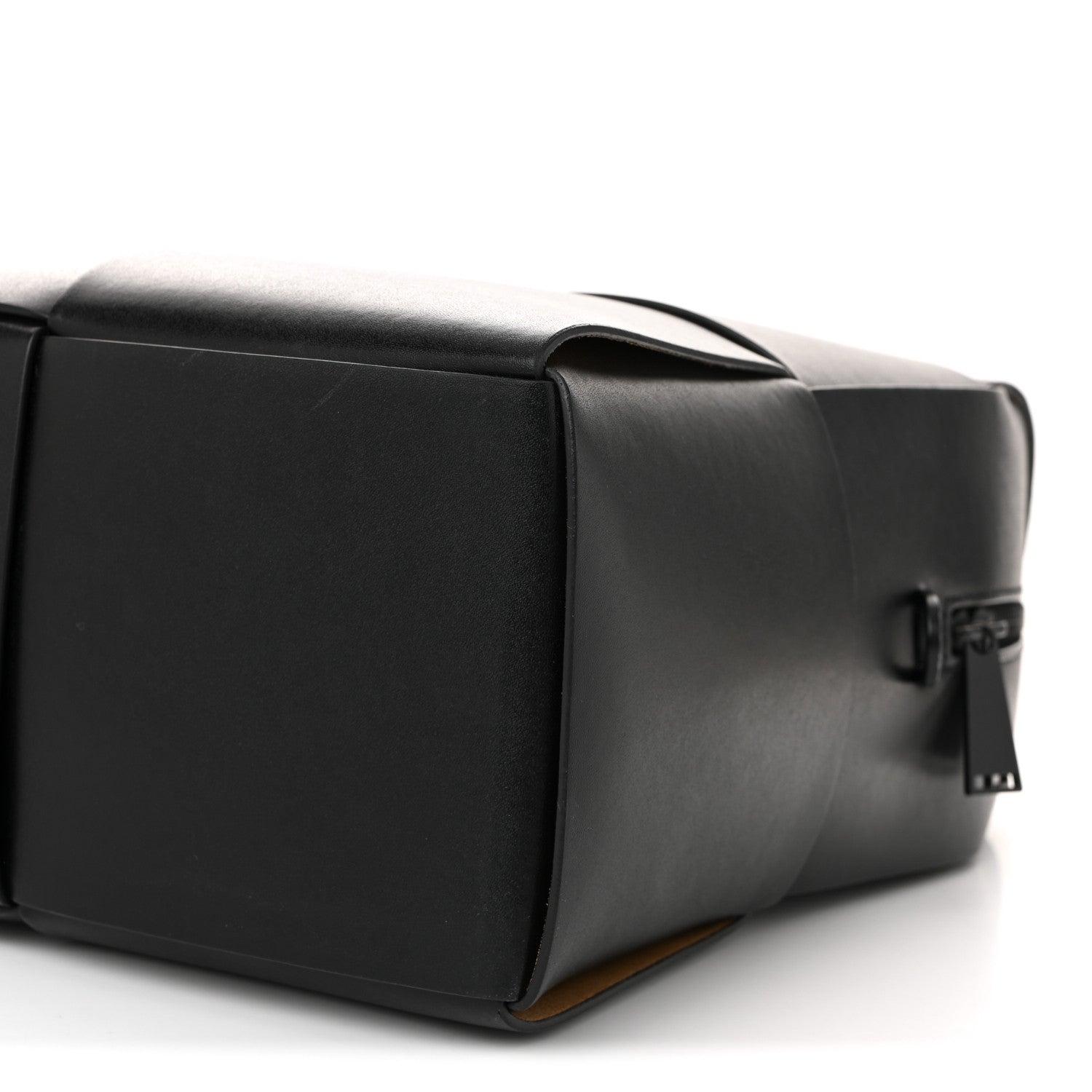Bottega Veneta Calfskin Maxi Intrecciato Arco Briefcase Black 9 of 9