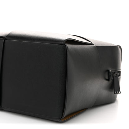 Bottega Veneta Calfskin Maxi Intrecciato Arco Briefcase Black 9 of 9