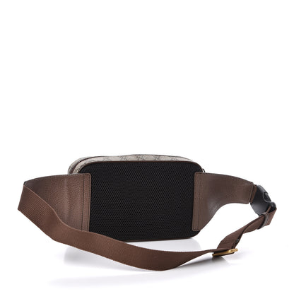 Gucci Soft GG Supreme Monogram Medium Ophidia Belt Bag Dark Brown 3 of 10