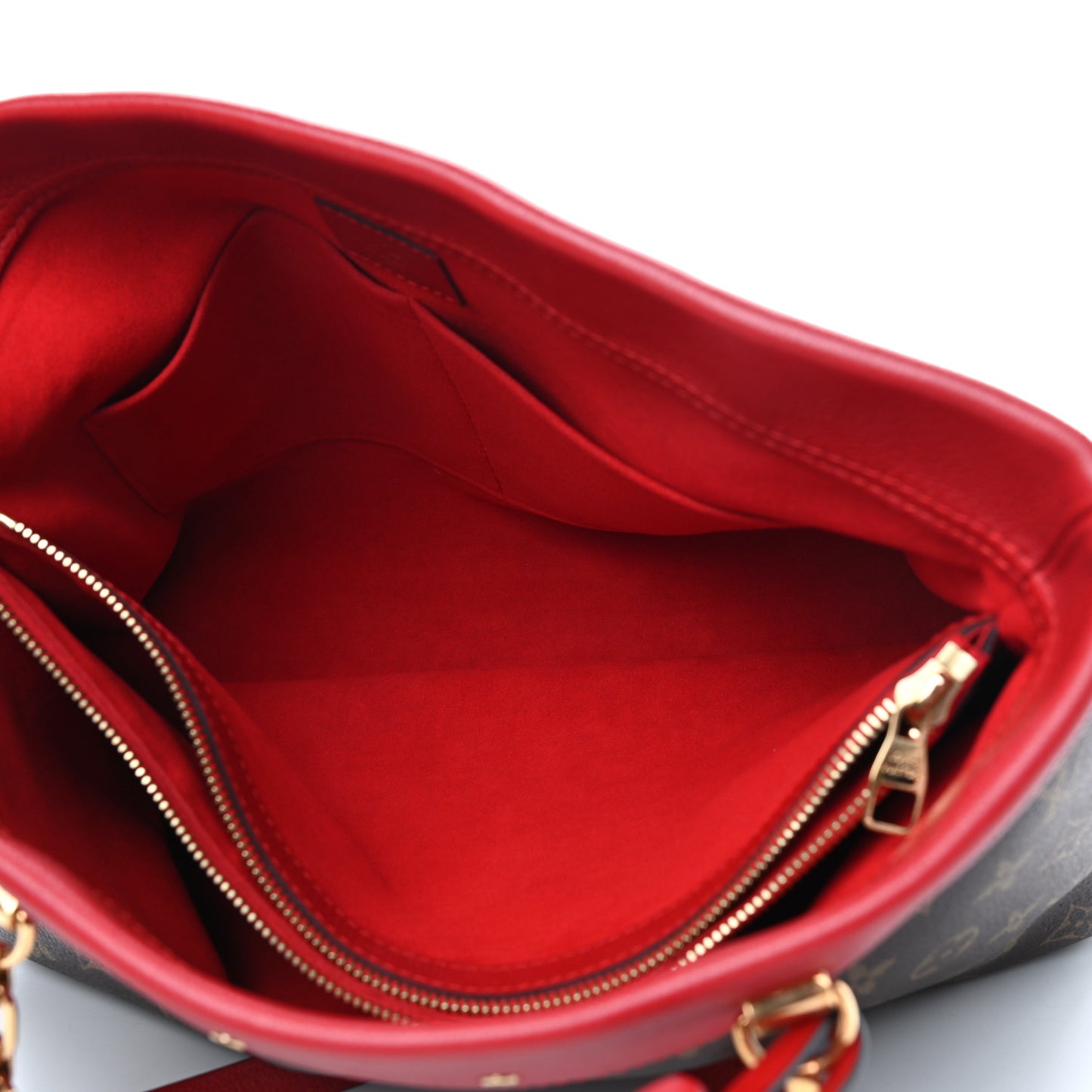 Monogram Pallas Shopper Cherry