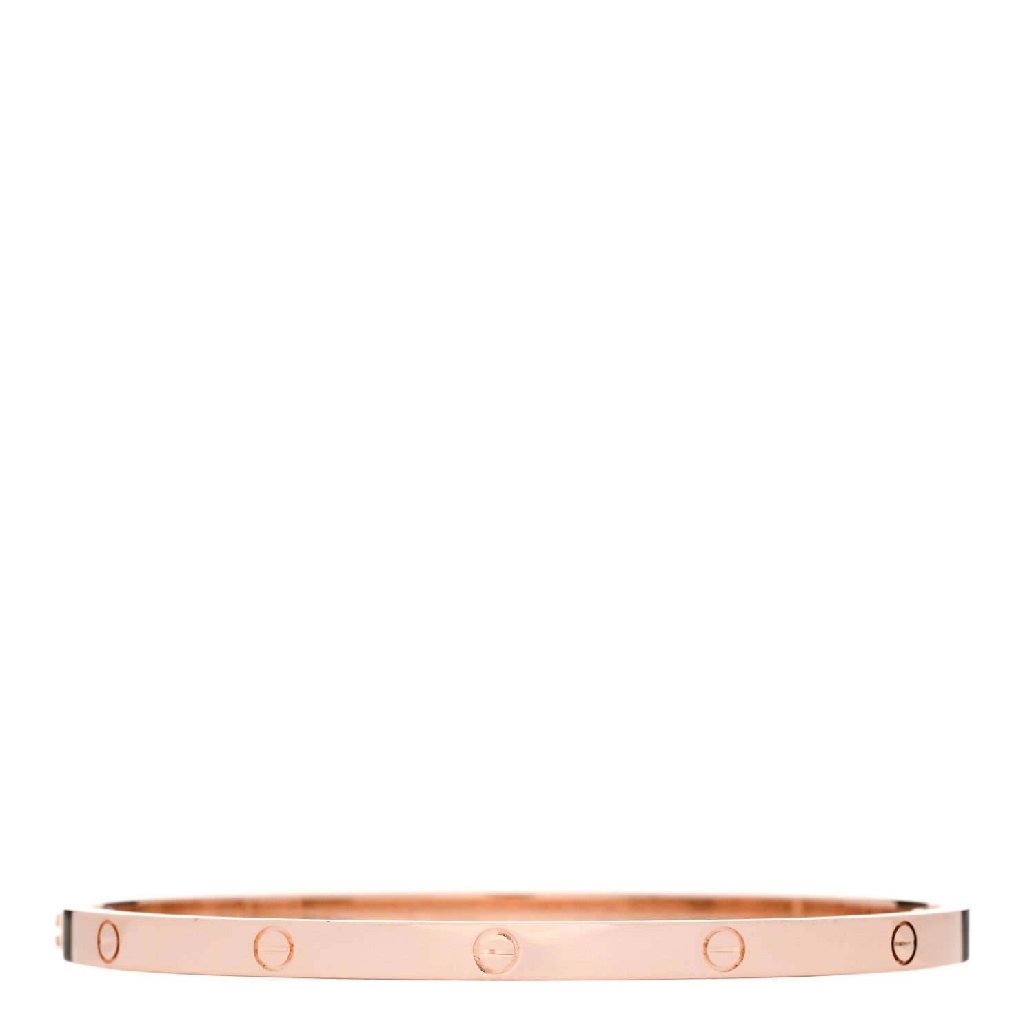 Cartier 18K Pink Gold Small LOVE Bracelet 17 2 of 7