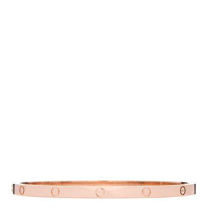 Cartier 18K Pink Gold Small LOVE Bracelet 17 2 of 7
