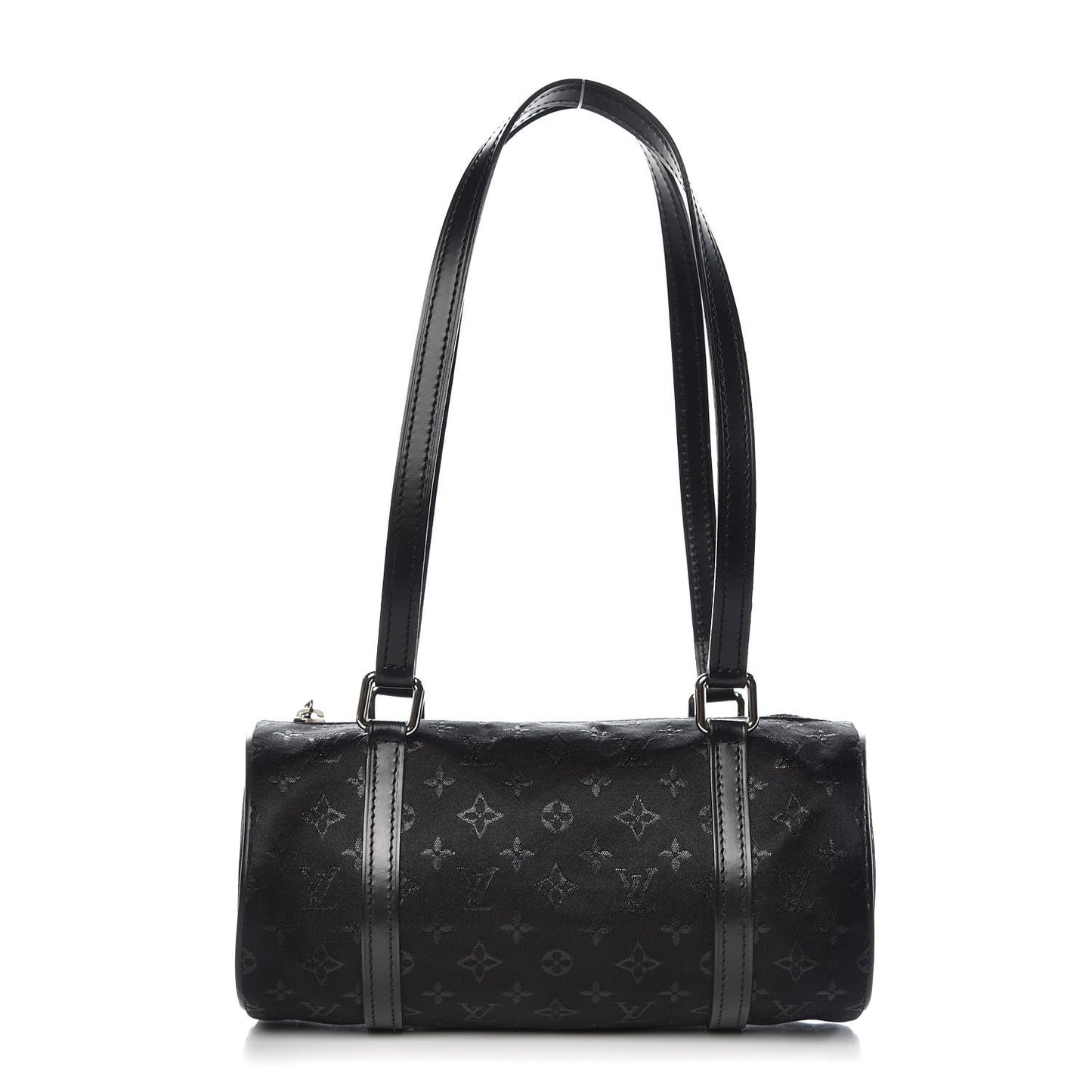 Satin Monogram Mini Papillon Black