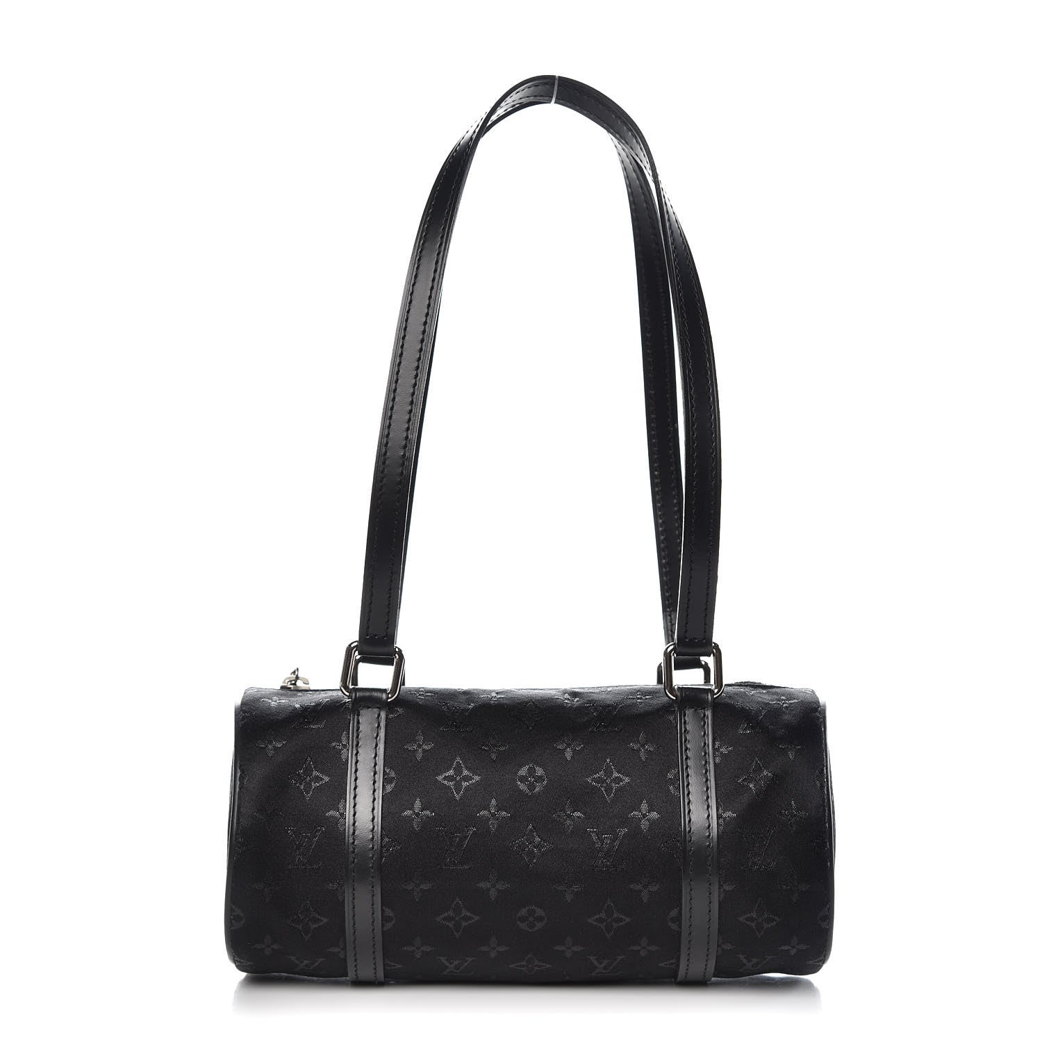 Louis Vuitton Satin Monogram Mini Papillon Black 1 of 6