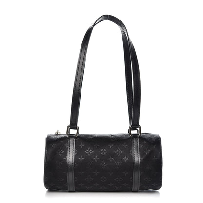 Louis Vuitton Satin Monogram Mini Papillon Black 1 of 6