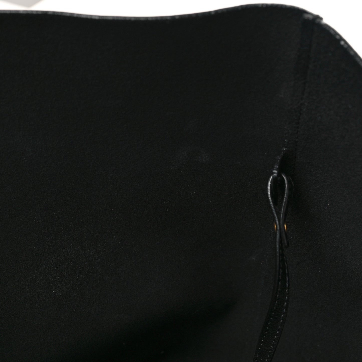 Calfskin Large Shopping Tote Black