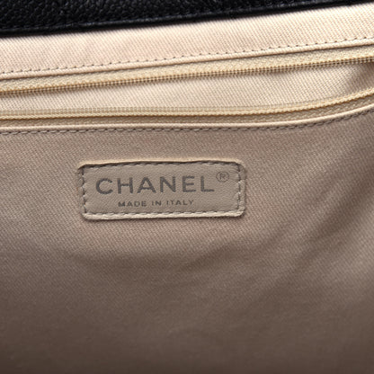 Chanel Grained Calfskin CC Pocket Tote Black 6 of 10