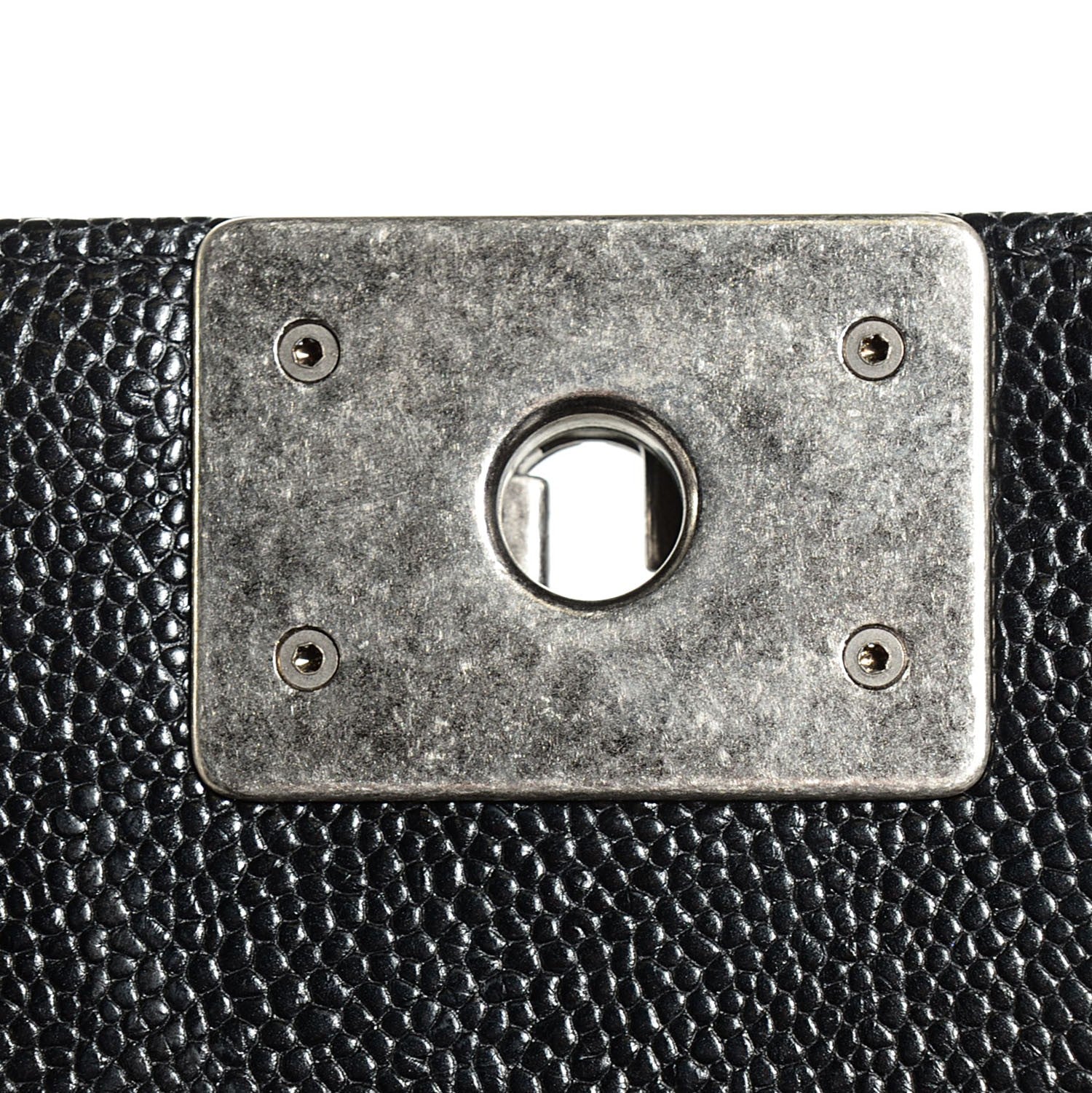 Chanel Caviar Quilted Medium Boy Flap Black 9 of 9