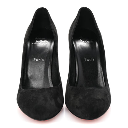 Christian Louboutin Veau Velours Dolly 100 Pumps 41 Black 3 of 9