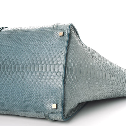 Celine Python Medium Phantom Luggage Blue 14 of 14