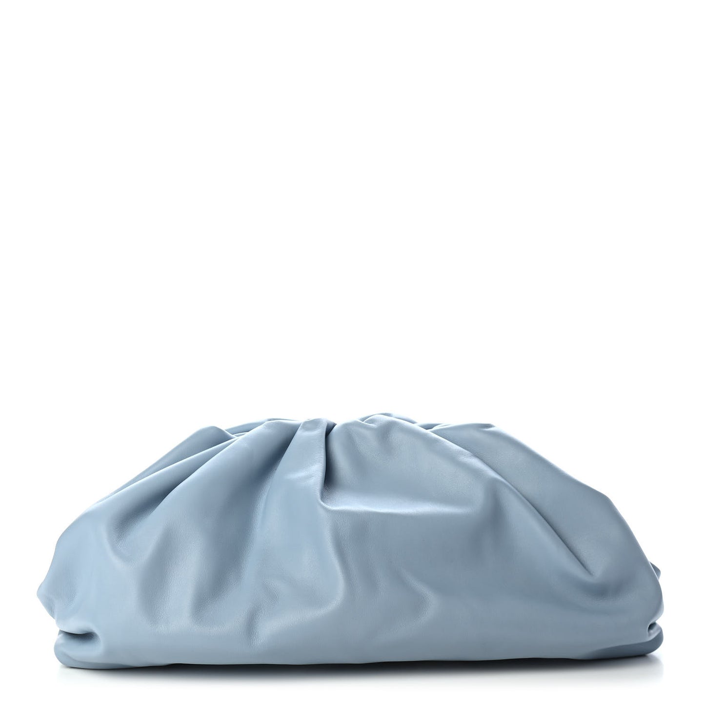 Smooth Butter Calf The Pouch Oversized Clutch Ice