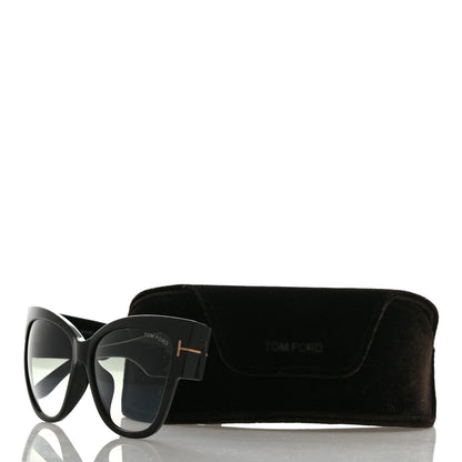 Tom Ford Acetate Anoushka Cat Eye Sunglasses TF371 Black 8 of 8