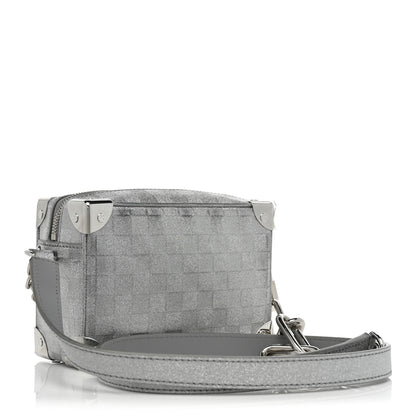 Louis Vuitton Damier Glitter Mini Soft Trunk Silver 3 of 8