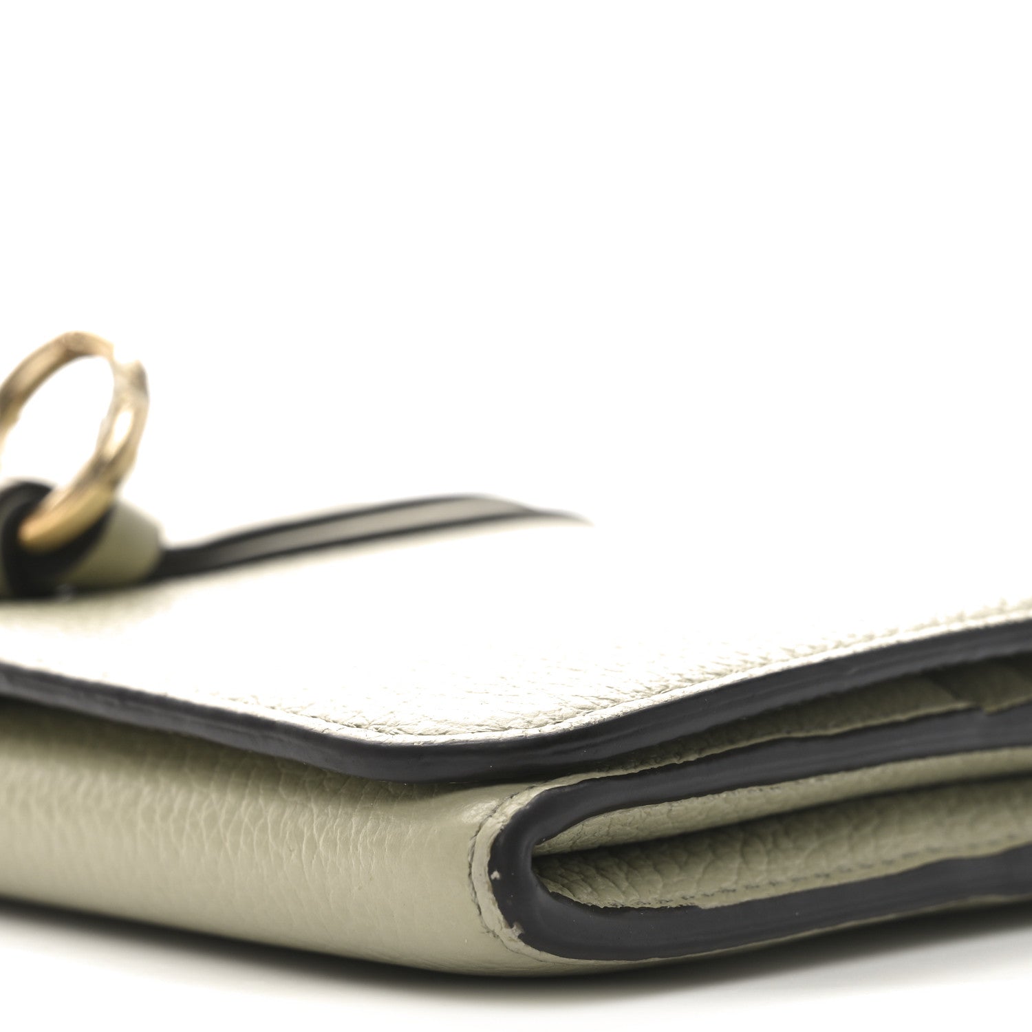 Chloe Calfskin Alphabet Long Wallet Sage 7 of 9