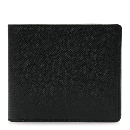 Louis Vuitton Taiga Slender Wallet Black 1 of 7