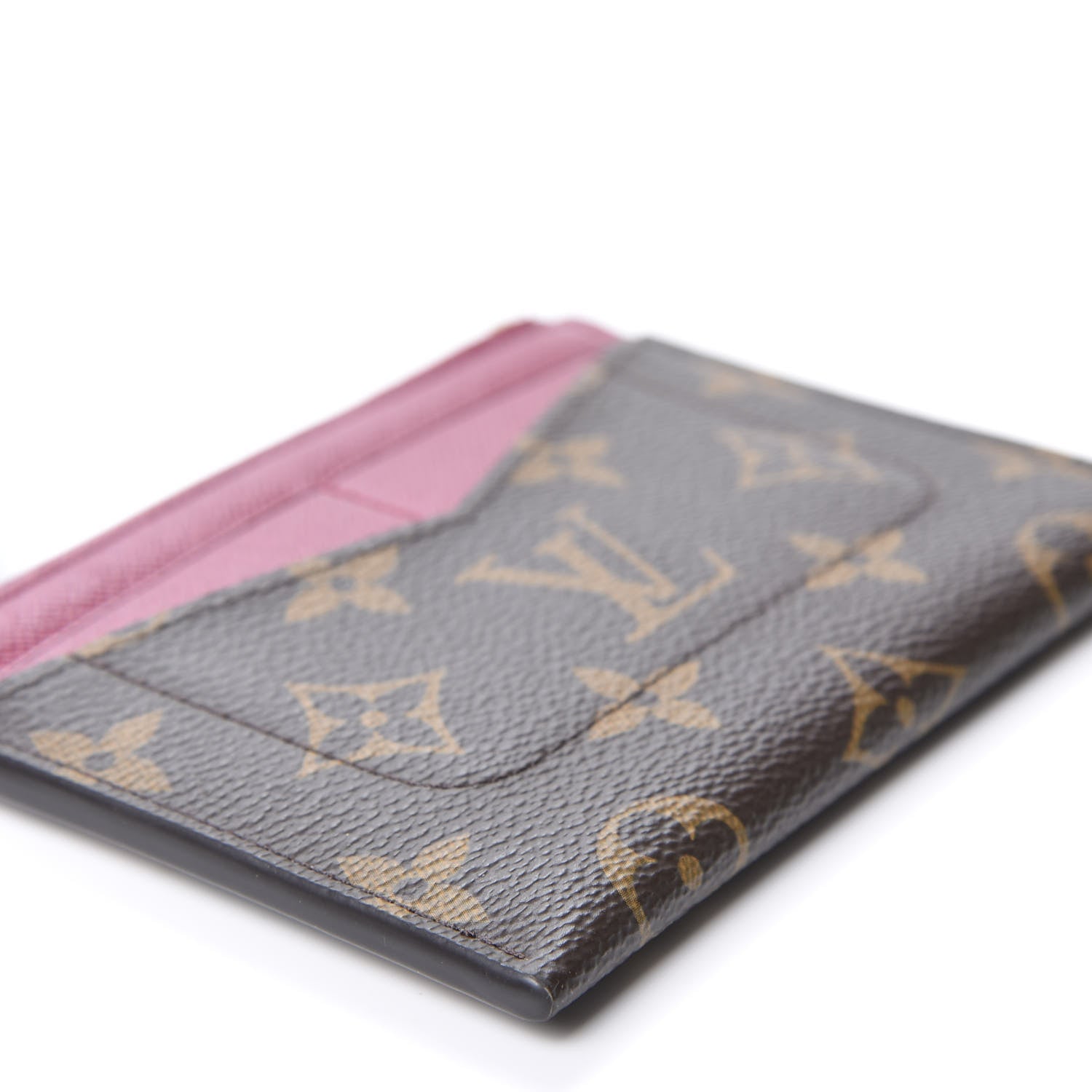 Louis Vuitton Monogram Zipped Card Holder Fuchsia 5 of 7