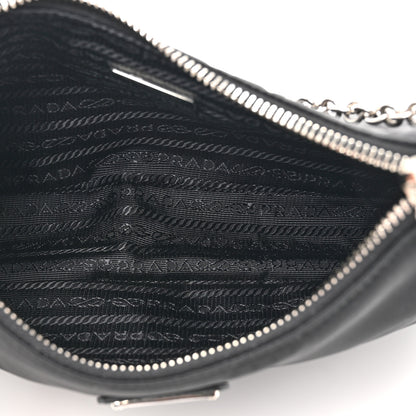 Prada Nylon Re-Edition 2005 Shoulder Bag Black 5 of 12