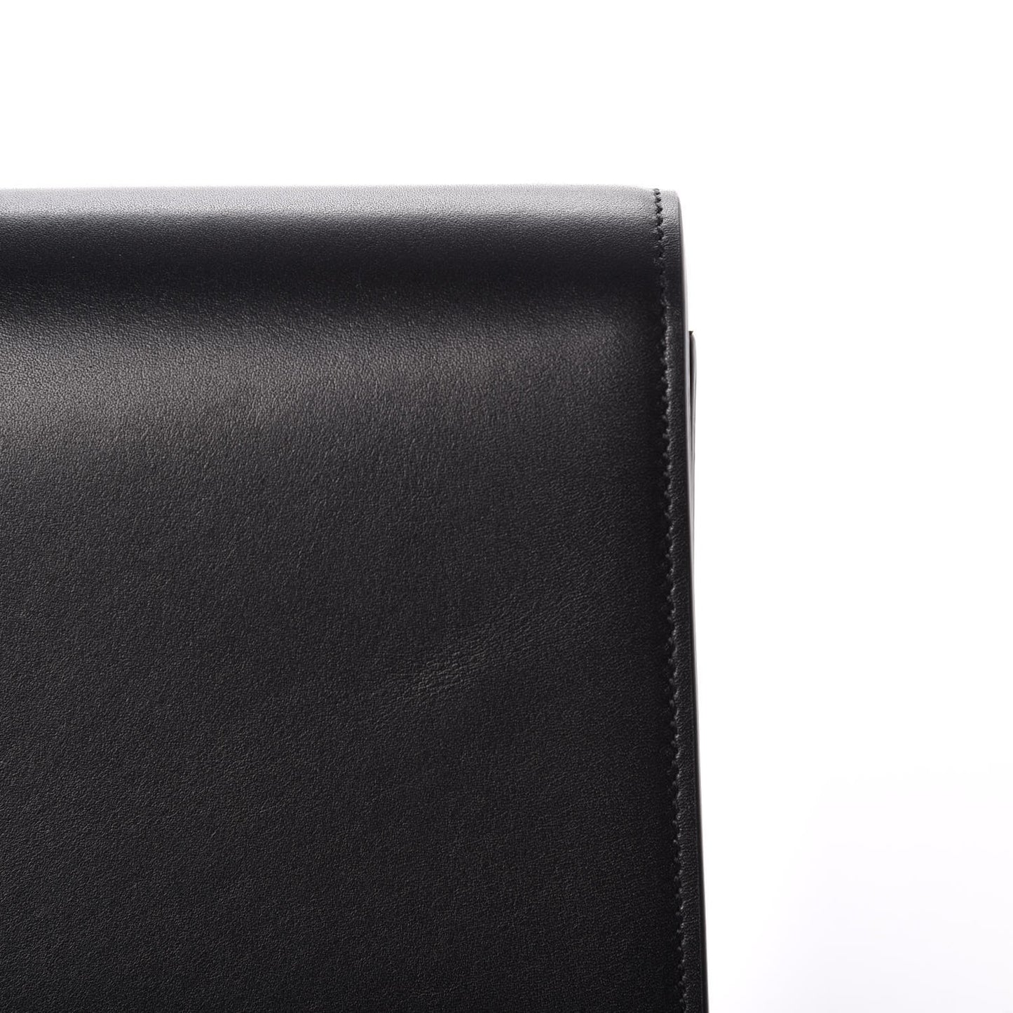 Calfskin Classic Monogram Tassel Clutch Black