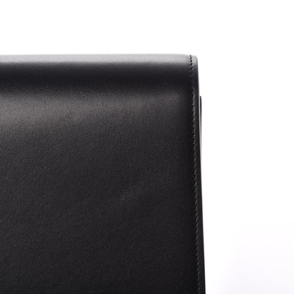 Saint Laurent Calfskin Classic Monogram Tassel Clutch Black 7 of 7