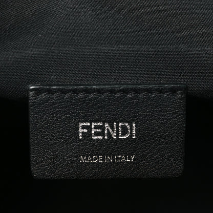 Fendi Vitello Dolce Medium By The Way Boston Bag Black 6 of 9