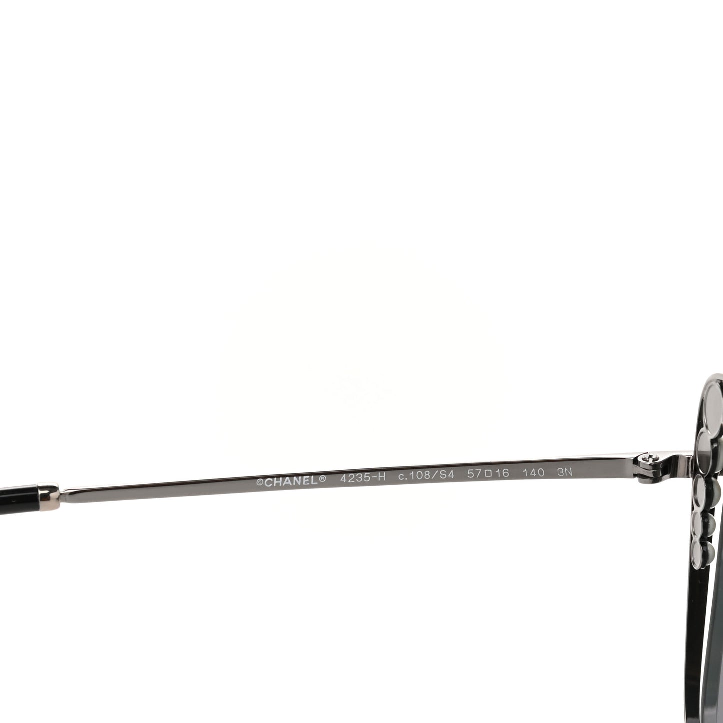 Pearl Square Sunglasses 4235-H Black