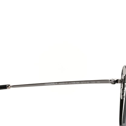 Chanel Pearl Square Sunglasses 4235-H Black 6 of 8