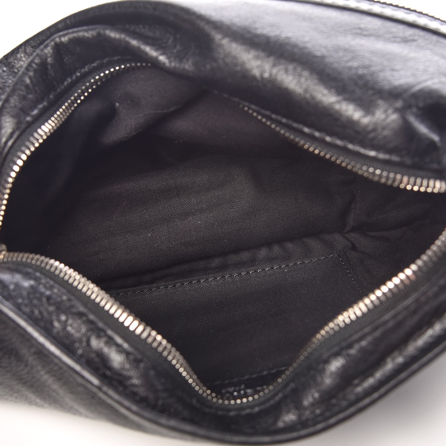 Balenciaga Lambskin Classic Hardware Neo Lift Hip Bag Black 8 of 10