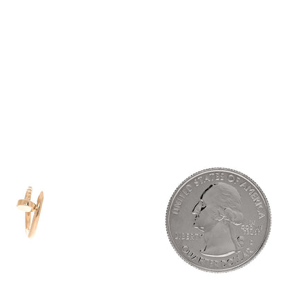 Cartier 18K Yellow Gold Juste Un Clou Single Hoop Earring 2 of 6