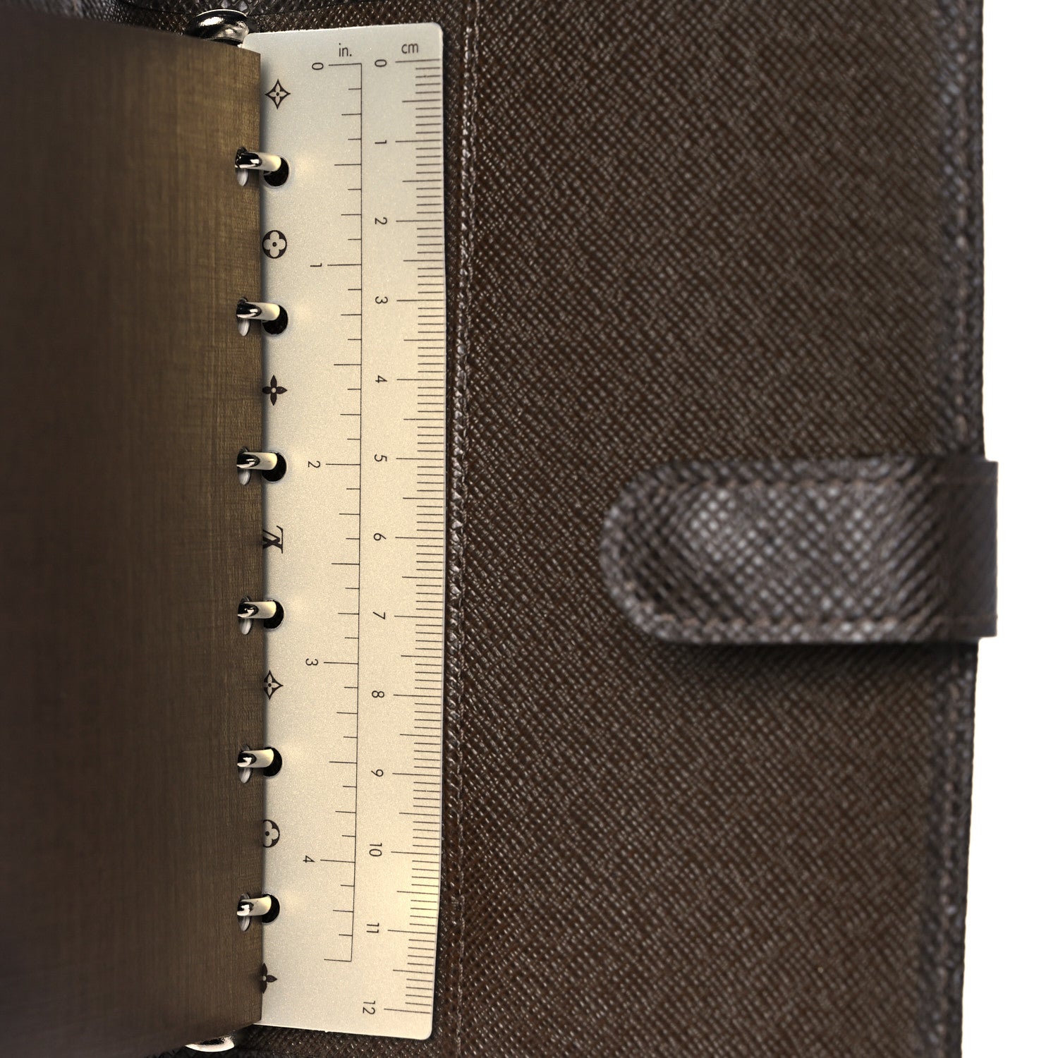 Louis Vuitton Taiga Small Ring Agenda Cover Grizzli 7 of 7