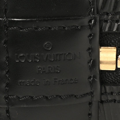 Louis Vuitton Epi Love Lock Alma BB Black 6 of 10