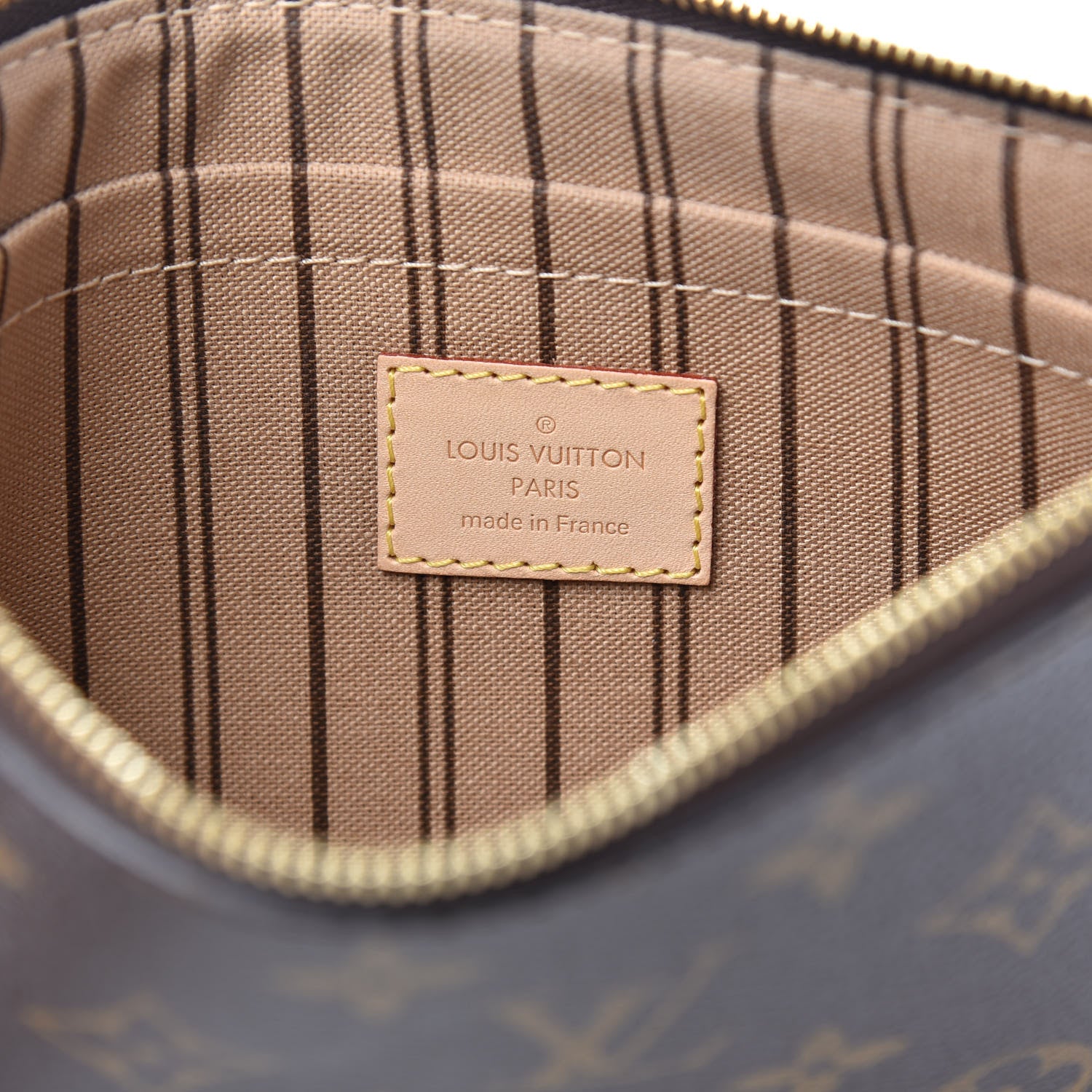 Louis Vuitton Monogram Neverfull MM GM Pochette 6 of 7