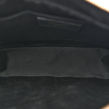 Saint Laurent Calfskin Matelasse Monogram Lou Camera Bag Dark Beige 5 of 13